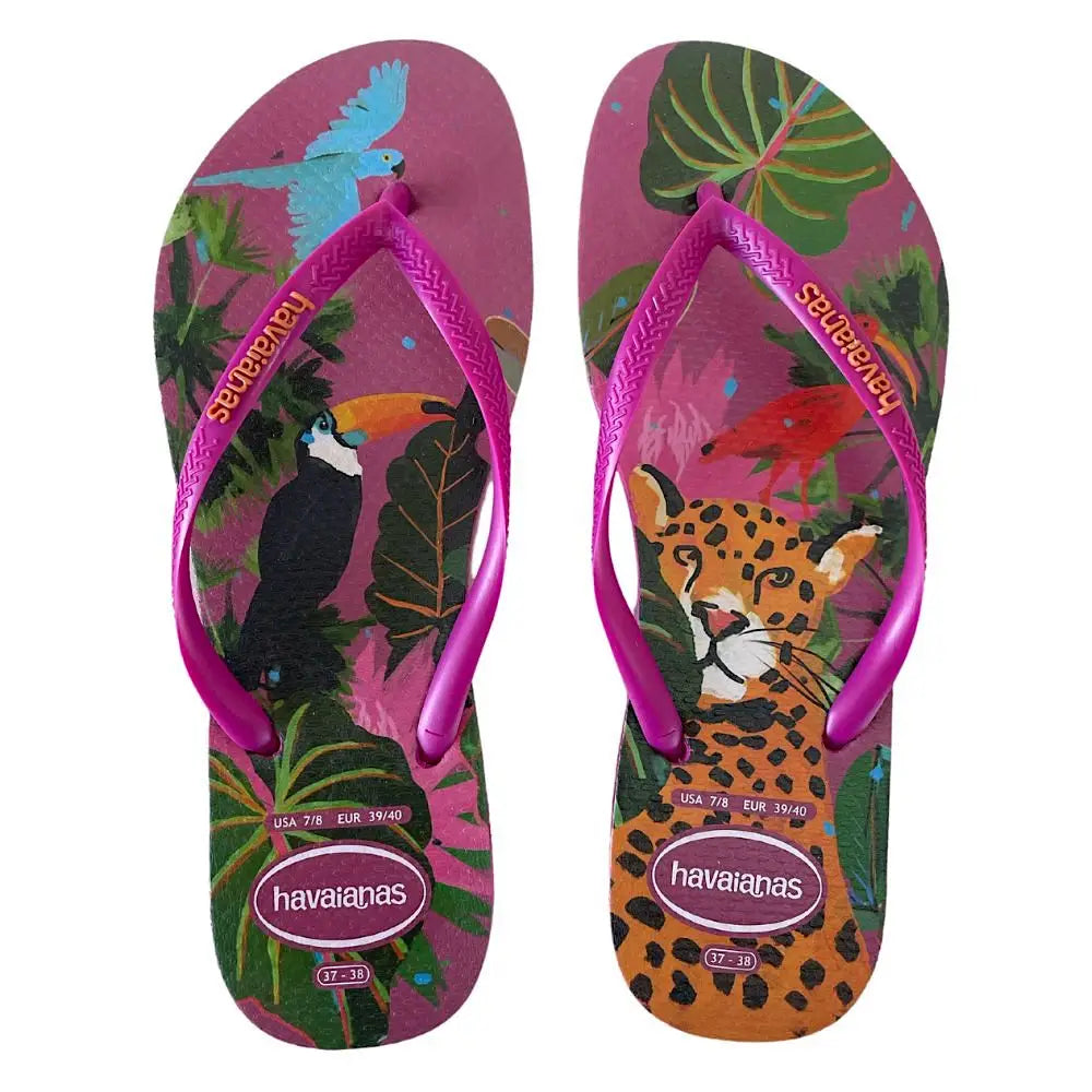 Havaianas Slim Summer Bliss Rosa - Bolsa Vegana - Loja