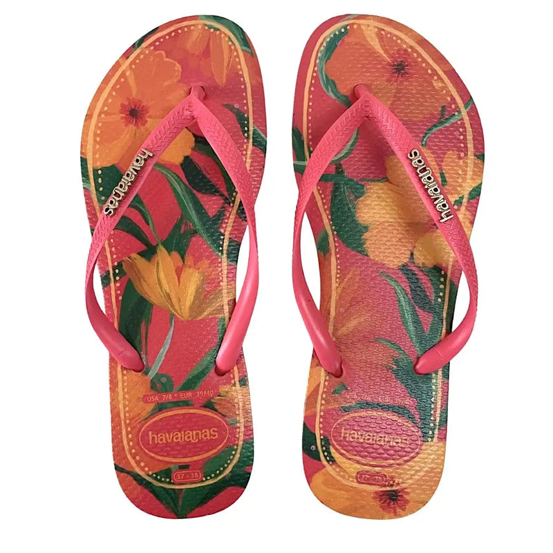 Havaianas Slim Tropical Coral - Bolsa Vegana - Loja Online