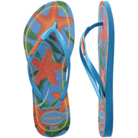 Havaianas Slim Tropical Turquesa - Bolsa Vegana - Loja