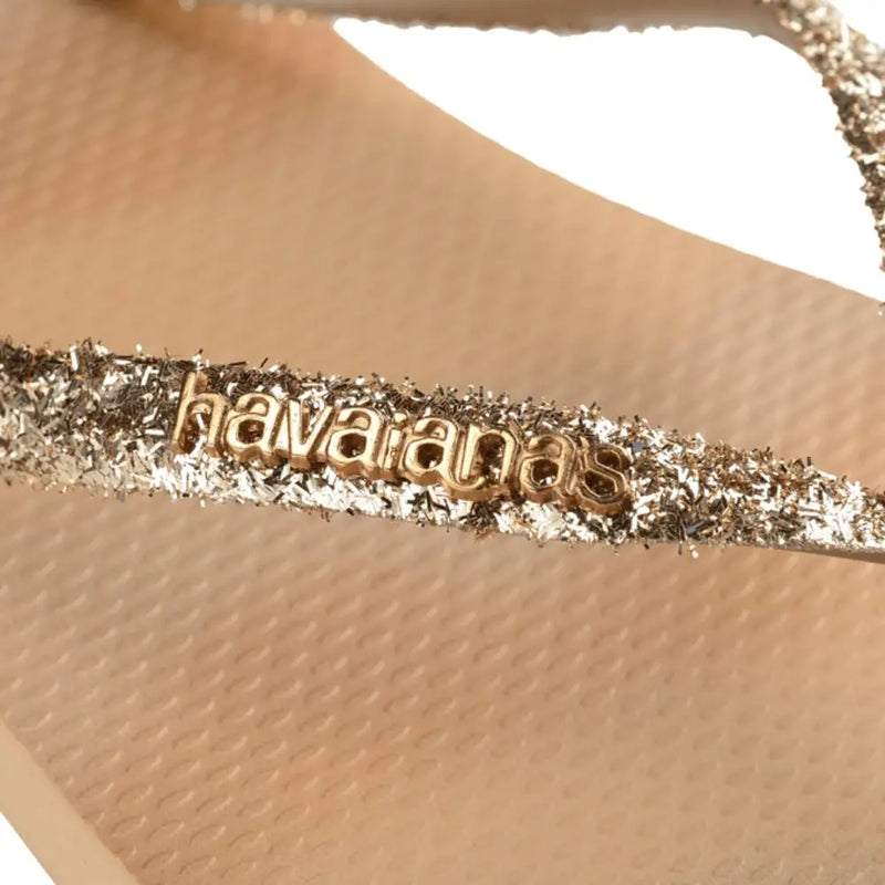 Havaianas Square Glitter Party Dourado - Bolsa Vegana