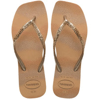 Havaianas Square Glitter Party Dourado - Bolsa Vegana