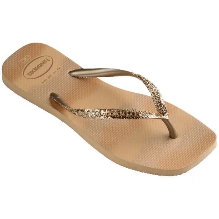 Havaianas Square Glitter Party Dourado - Bolsa Vegana