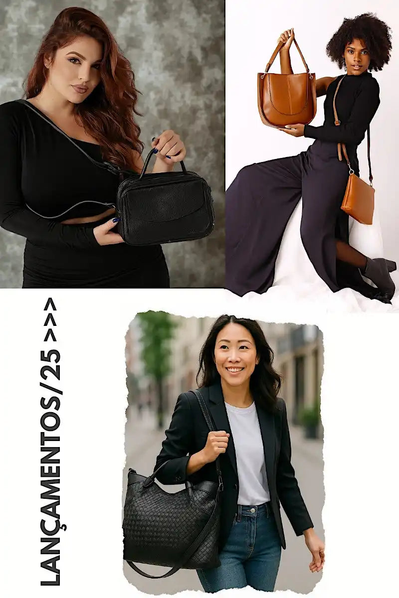 Lançamento 25/26 em bolsa feminina