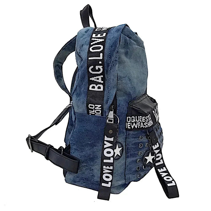 Mochila Jeans - Bolsa Vegana - Loja Online - Its Couro