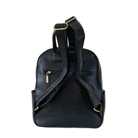Mochila Média Preta - Bolsa Vegana - Loja Online - Its Couro