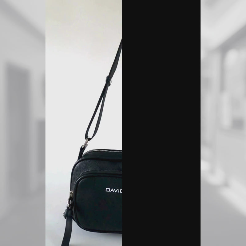 Bolsa Transversal Média Preta